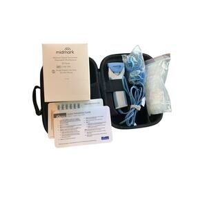 Midmark IQspiro Digital Spirometer W/Case And Operating Manuals Mouthpieces